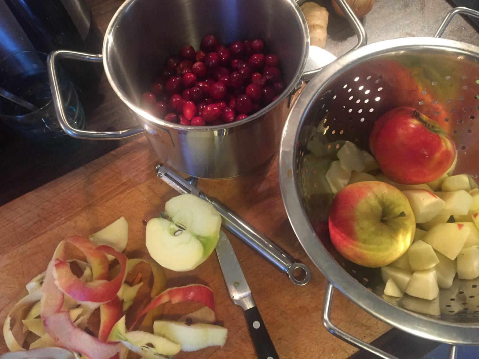 Cranberry/Apfelkompott